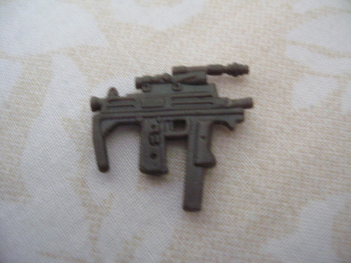 Gijoe 2003 Cobra C.l.a.w.s. Commander  Brown Machine Pistol