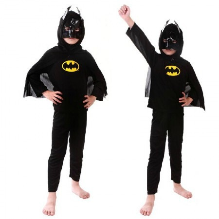 Disfraz Batman,  (de 4 A 6 Años De 1.10 A 1.20 De Estatura)