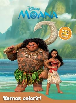 Livro Disney - Vamos Colorir - Moana