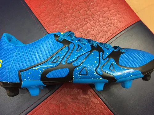 Taco adidas X 15.3 Fg-ag Azul Negro Nuevo Modelo 2015 | Meses sin intereses