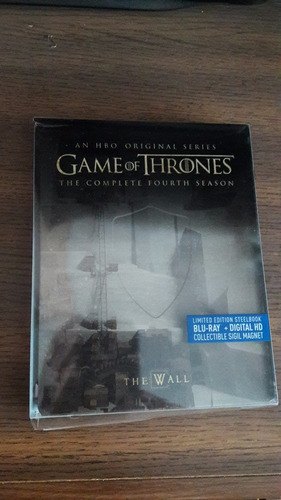 Blu Ray Original: Game Of Thrones Temporada 4  Steelbook