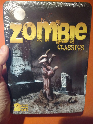 Zombie Classics 2 Dvds 4 Peliculas Lata Original Importada