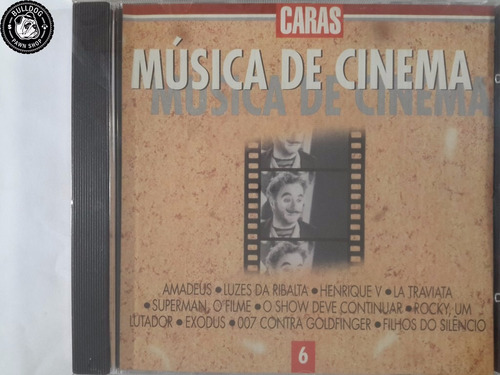 Cd Caras Música De Cinema Volume 6 - Lacrado - H2