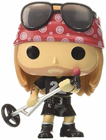 Funko Pop Axl Rose Rock #50 - Caixa Amassada