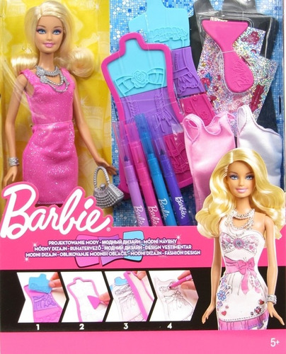 Barbie Diseños De Modas Modelo Fashion La Mas Buscada