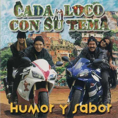 Cd Original Salsa Cada Loco Con Su Tema Humor Y Sabor