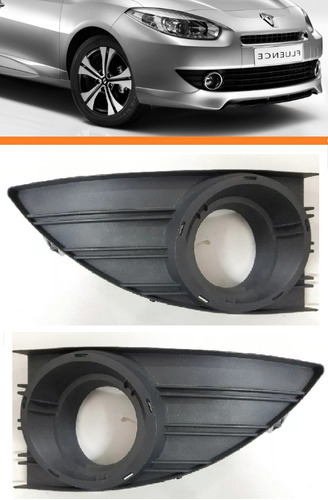 Grade Moldura Parachoque Milha Renault Fluence Par