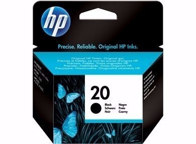 Cartucho Hp 20 Negro C6614d 28 Ml