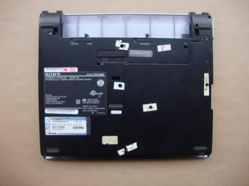 Carcaça Completa Notebook Sony Vaio Pcg-682l (car030)