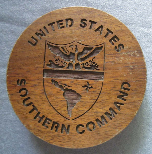 Antiguo Cuadrito De United States Southern Command