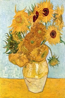 Vincent Van Gogh - Jarrón Con 12 Girasoles - Lámina 45x30 Cm