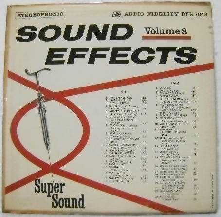 Efectos De Sonido / Sound Effects. Vol 8   1 Disco Lp Vinil