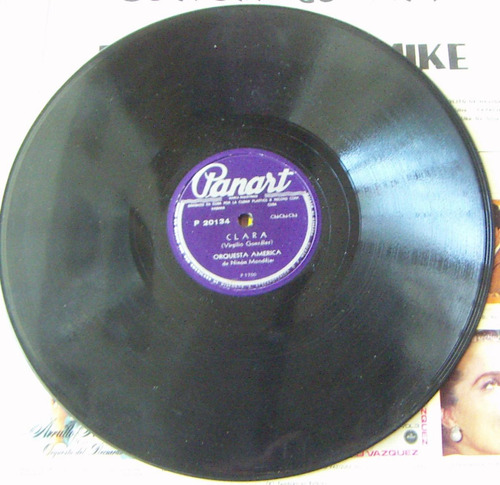 Afroantillana, 78 Rpm, Orquesta America, Triste Muñeca, Mdn