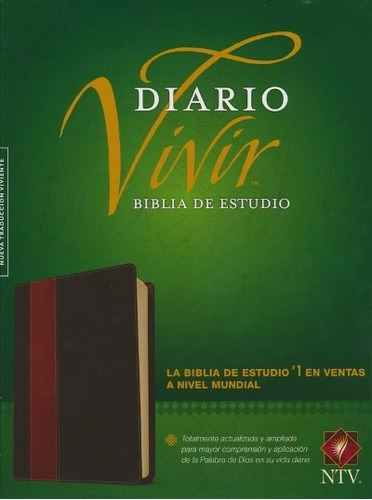 Biblia De Estudio Diario Vivir Ntv - Café/café Claro