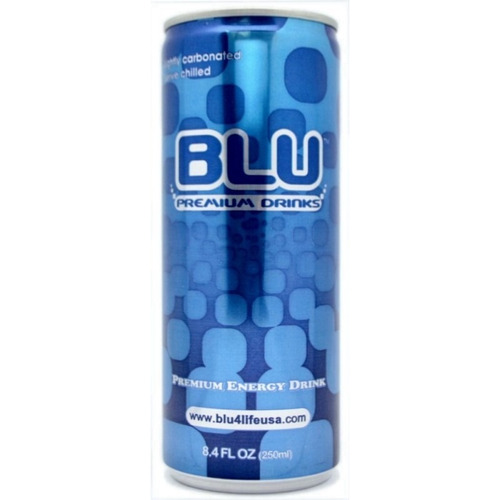 Energético Blu Premium Drinks 250 Ml (kit 6 Unidades) Oferta