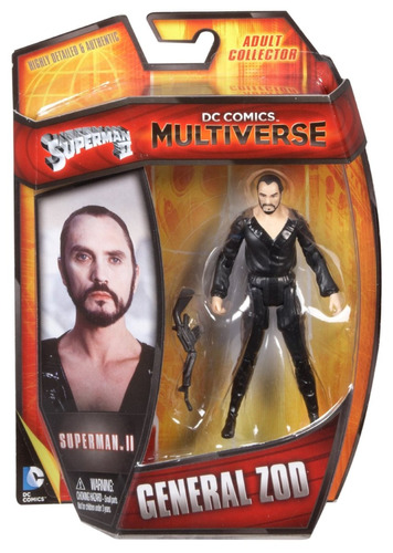 Figura Dc Comics Multiverse General Zod Superman 1980 Mattel