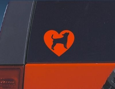 Stickers I Love My Dog Collie,schnauzer, Perros,mascotas