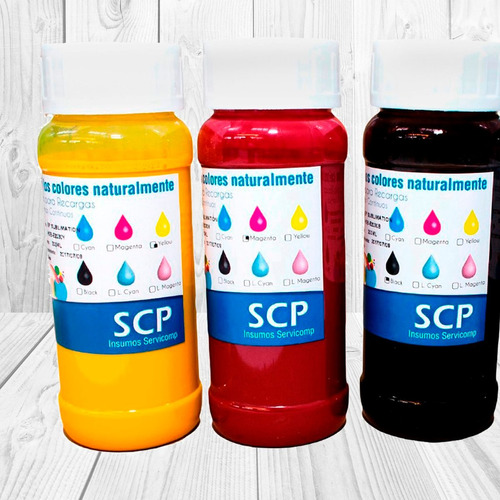 Combo Tintas Sublimación Scp Para Epson X 800ml Envío Gratis