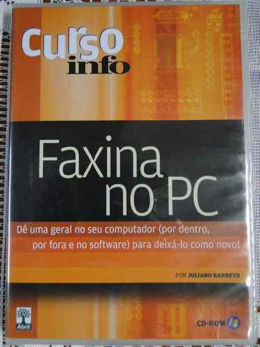 Cd-rom Curso Faxina No Pc (lacrado!!!)