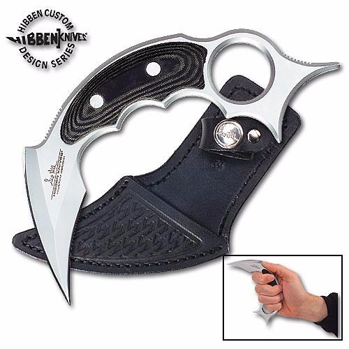 Karambit  Hibben C/funda+ Karambit Qrt + Cuchillo Smithweson