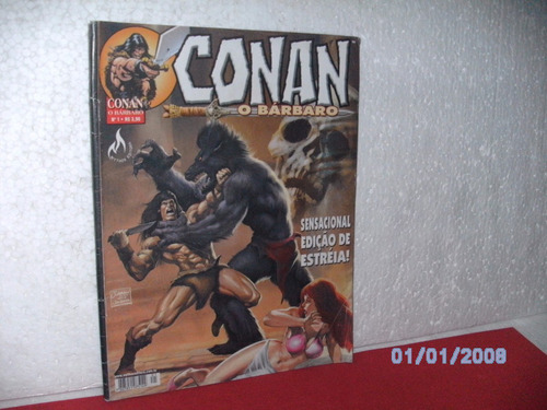 Gibi Conan O Bárbaro #1 Mythos-edição De Estréia -produto-fj