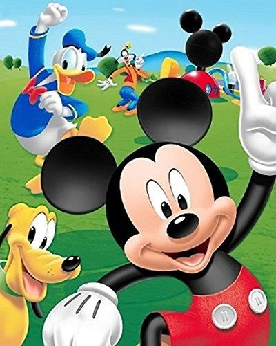 Disney Mickey Mouse  Donald Duck  Goofy Y Pluto Club Hou X03