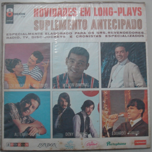 Lp Elza Soares E Miltinho- Wilson Simonal -agnaldo Timoteo -