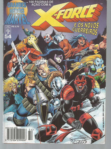 Grandes Herois Marvel 54 - Abril - Bonellihq Cx83 G19
