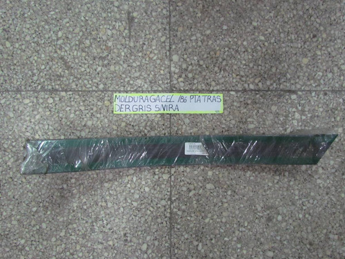 Moldura Gacel /86 Pta Tras Der Gris S/vira