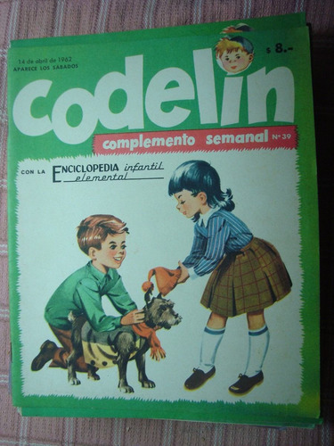 Codelin 39 14/4/62 Revista Infantil Codex Educación