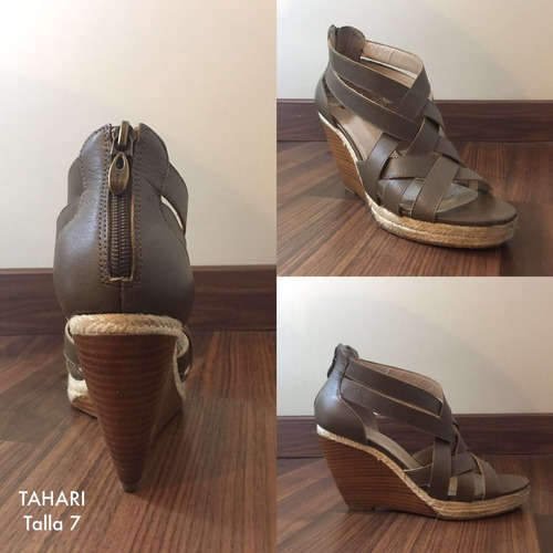 Zapatos Tacones Para Dama Tahari Originales Talla 7 Lb