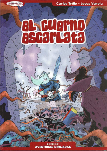 El Cuerno Escarlata Aventuras Dibujadas Domus Infantil C1