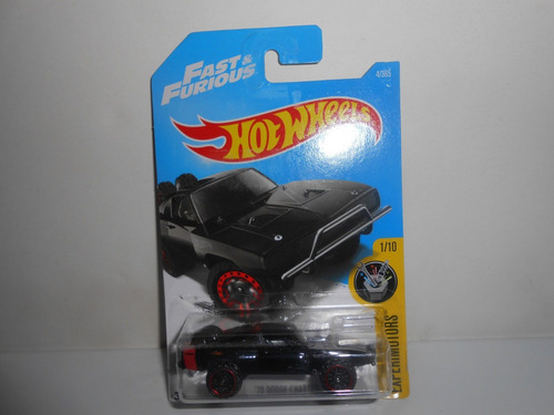 Hot Wheels 70 Dodge Charger Fast Furio Año 2017 Exclusivo!!!