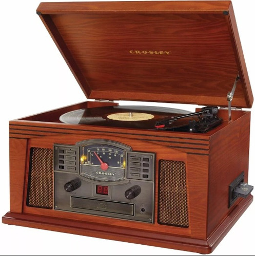 Crosley Lancaster 5 En 1 Centro De Entretenimiento