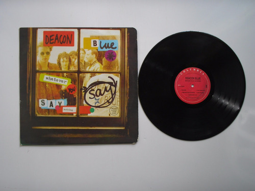 Lp Vinilo Deacon Blue Whatever You Say Nothing Colombia 1993