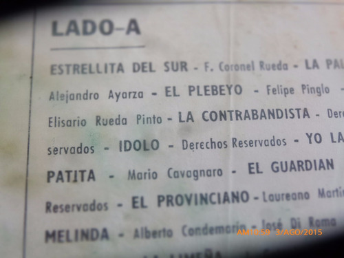 Vinilo Lp De Retreta (xx809 (Usado)