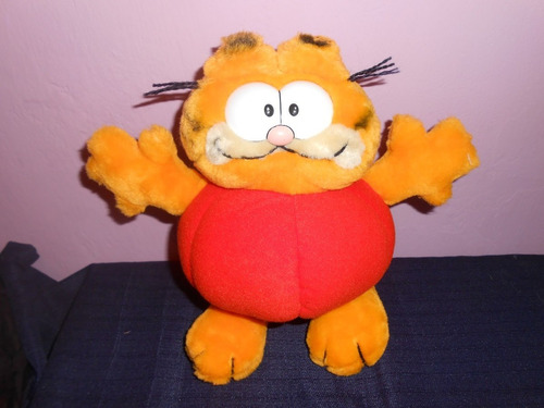 Peluche Garfield Calabaza Halloween 27 Cms