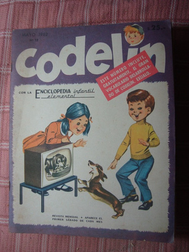 Codelin 13 5/62 Revista Infantil Codex Educación