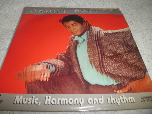 Disco 45 (7'') Sammy Barbot - Music, Harmony & Rhythm (1985)