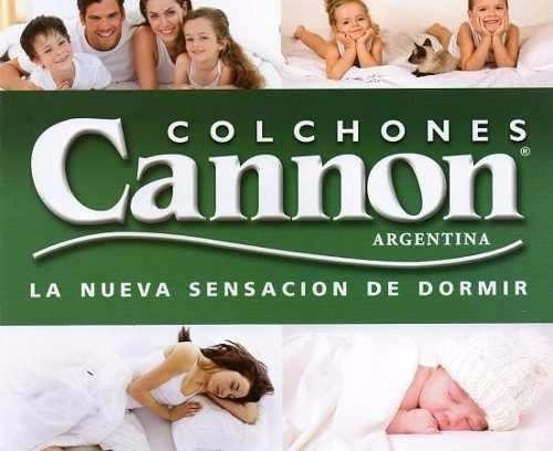 Sommier Y Colchon 160x200 Queen Size Cannon Exclusive Pillow