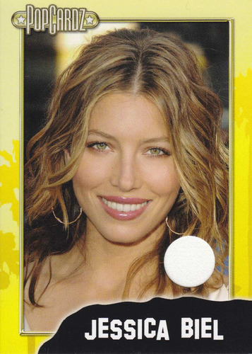 2008 Memorabilia Worn Relic Actress Model Jessica Biel Usa