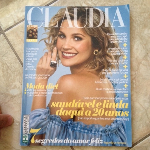 Revista Claudia Nov2009 Flávia Alessandra Muda O Corpo