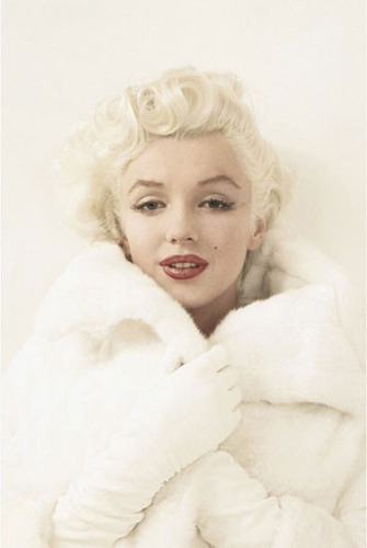 Poster De La Hermosa Marilyn Monroe - In Mink - 60 X 90 Cm