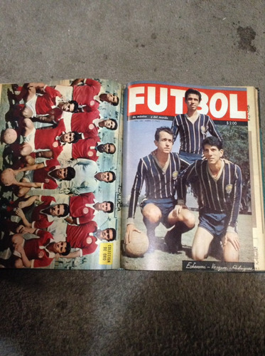 Revista Futbol Tomo Empastado Primeros Numeros