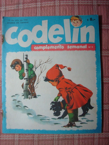 Codelin 9 15/7/61 Revista Infantil Codex Educación