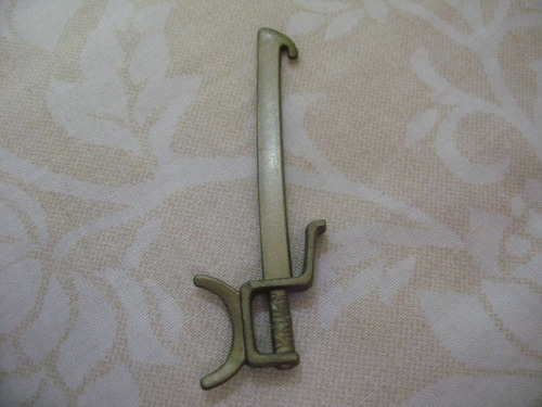 Vintage Ninja Turtles Gold Sword Weapon