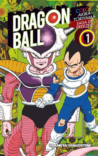 Manga Dragon Ball Color Saga Freezer Tomo 01 - Planeta