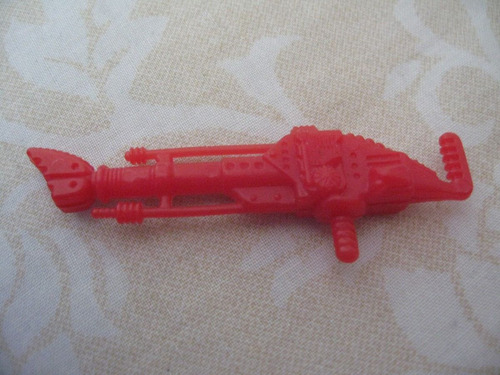 Gijoe 1991 Overkill V1 Red Hand Held Rifle Cannon