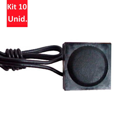 Kit 10 Unid - Botão Para Acionamento Com Click - Dni 5004