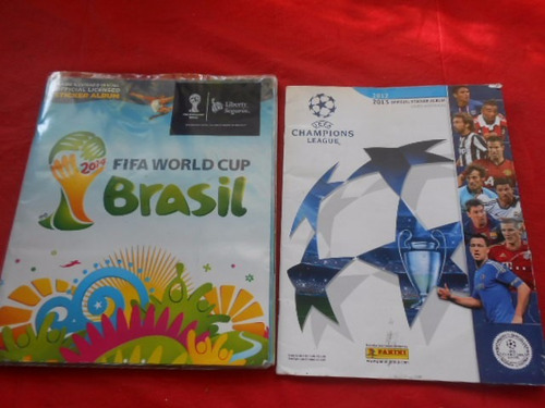 Álbum Figurinhas Champions League 2012/13 Ganhe Brasil 2014